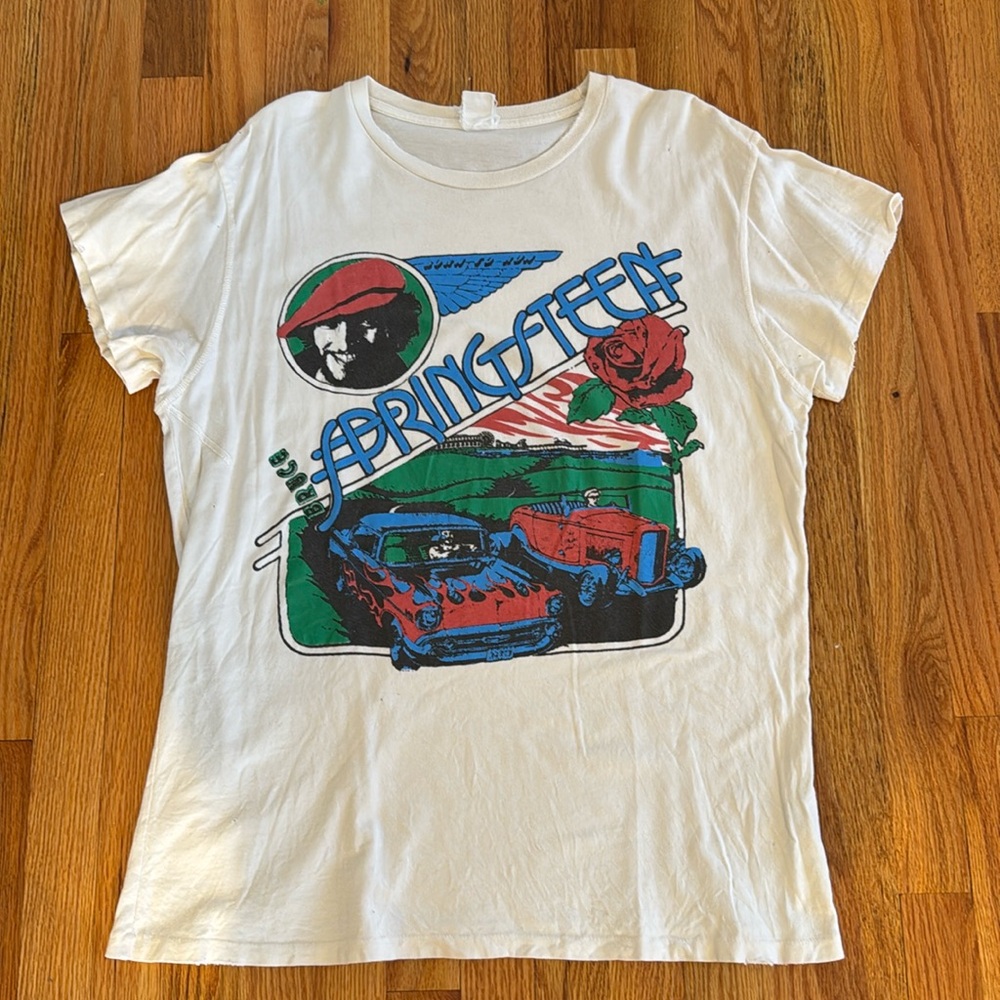 Madeworn Springsteen Graphic Tee Size L